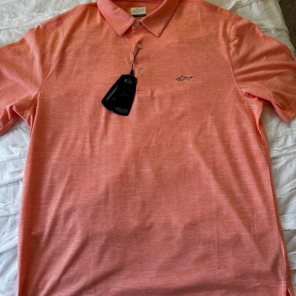 Men's Coral Polo Shirt